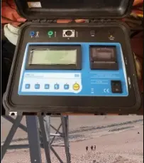 Medición de resistencia de torres 1